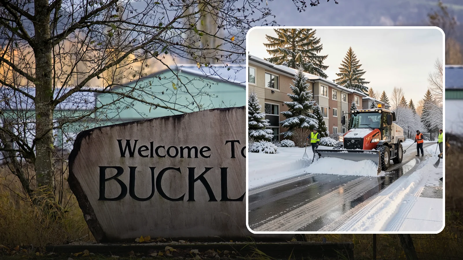 Apartment Complex Snow Removal in Buckley, Pierce County, WA - Keep residents, drives, and shared walkways safe at your apartment community during Western Washington snow and ice events.