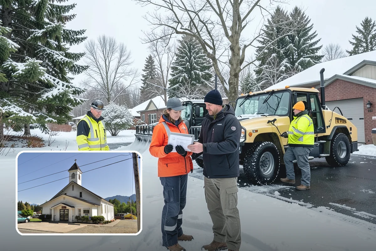 Apartment Complex Snow Removal in Concrete, Skagit County, WA - Safe movement for residents at all hours