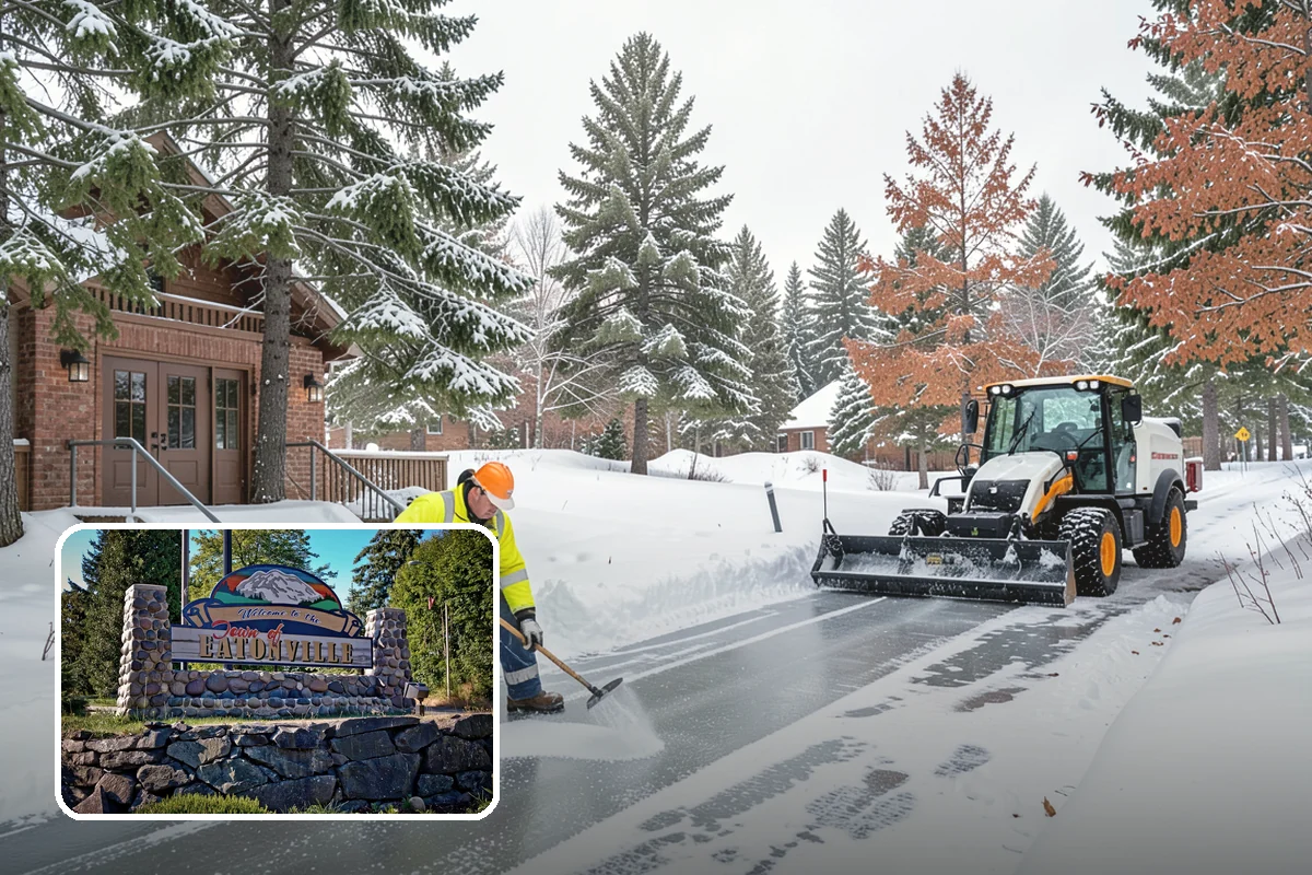 Apartment Complex Snow Removal in Eatonville, Pierce County, WA - Safe movement for residents at all hours