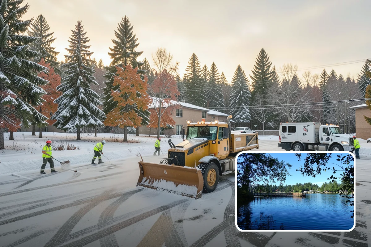 Apartment Complex Snow Removal in Federal Way, King County, WA - Safe movement for residents at all hours