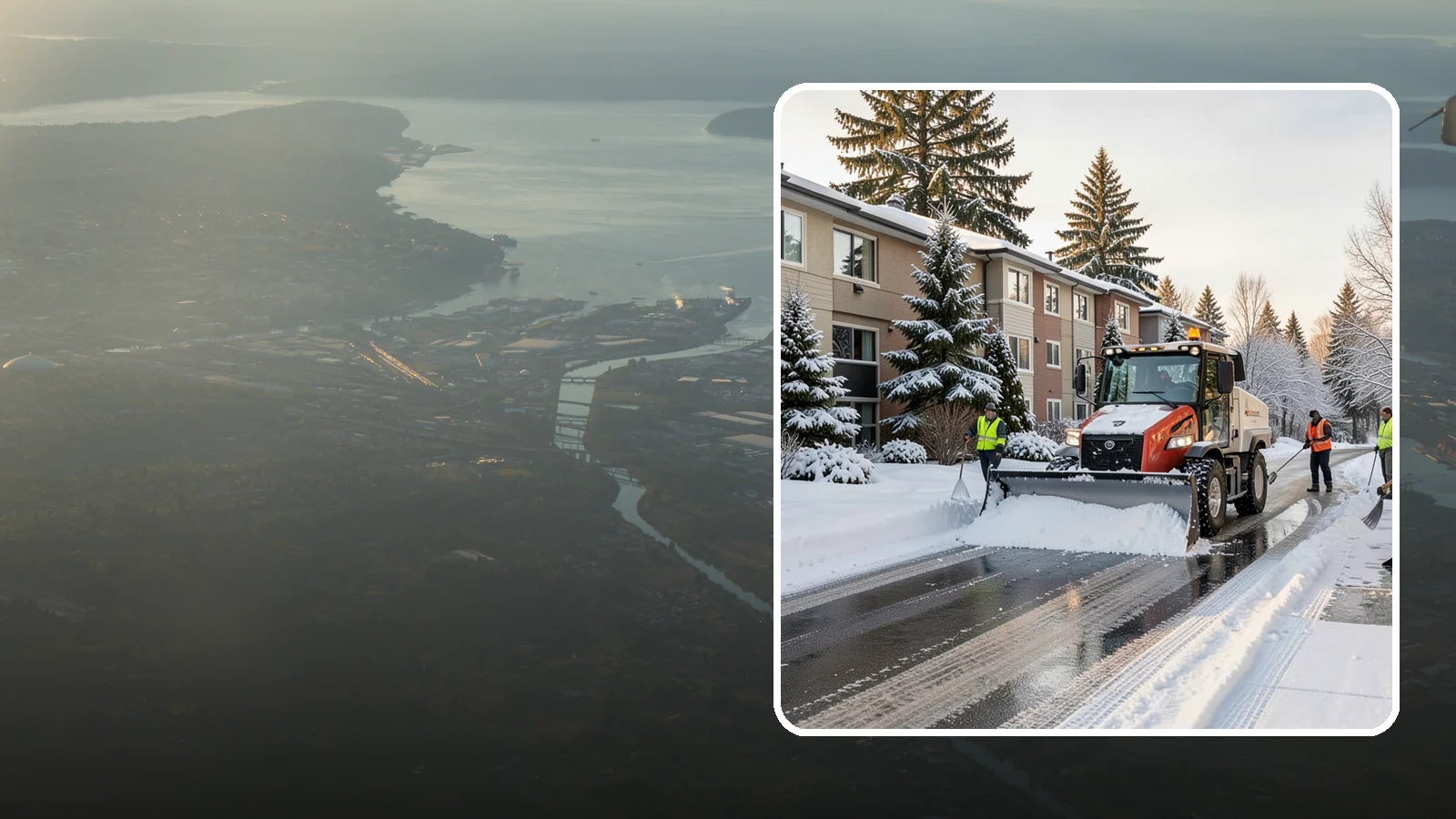Apartment Complex Snow Removal in Fife, Pierce County, WA - Keep residents, drives, and shared walkways safe at your apartment community during Western Washington snow and ice events.