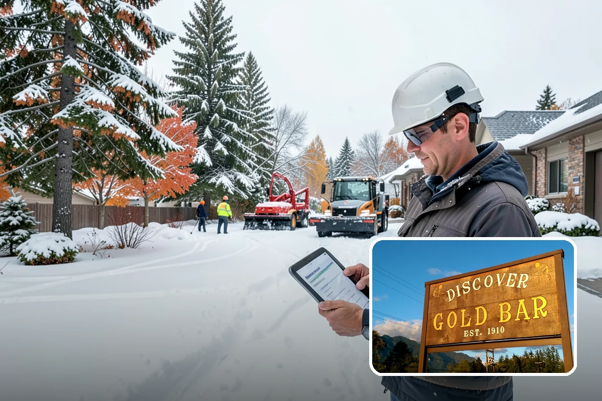 Apartment Complex Snow Removal in Gold Bar, Snohomish County, WA - Safe movement for residents at all hours