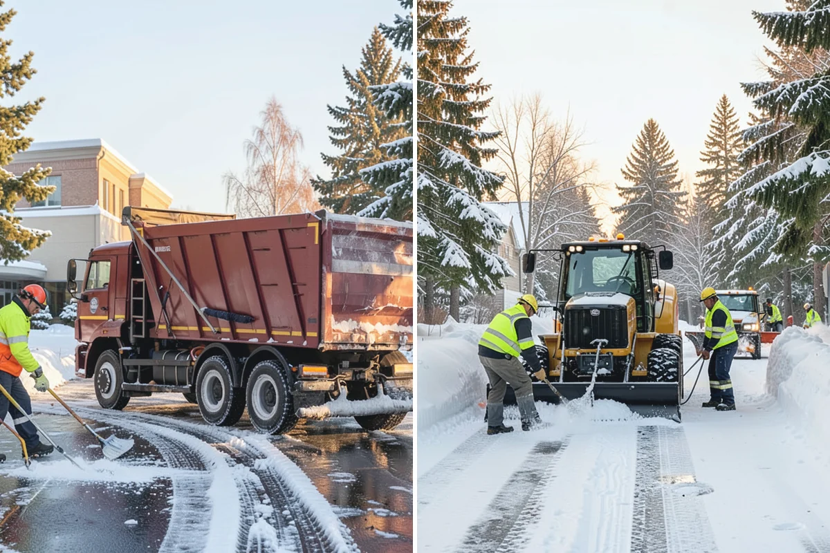 Apartment Complex Snow Removal in Gold Bar, Snohomish County, WA - Map internal roads, parking clusters, and pedestrian paths