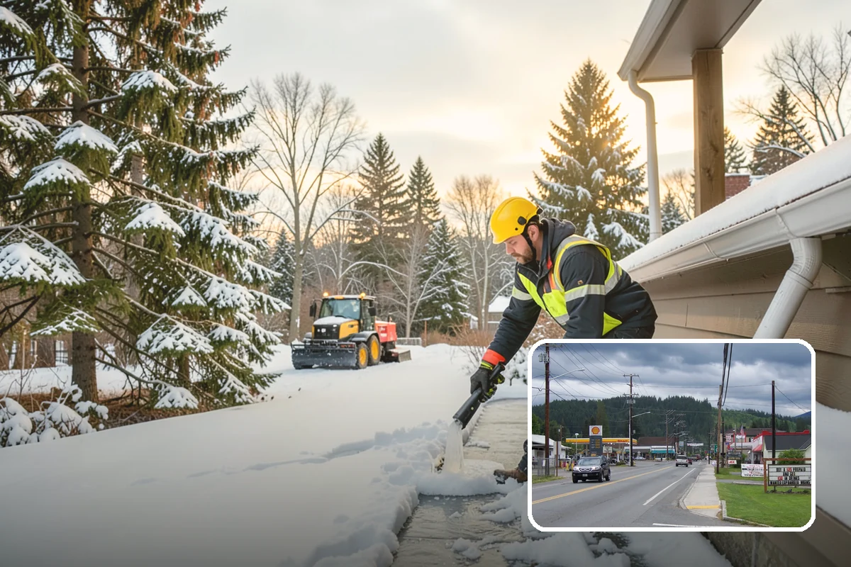 Apartment Complex Snow Removal in Granite Falls, Snohomish County, WA - Safe movement for residents at all hours