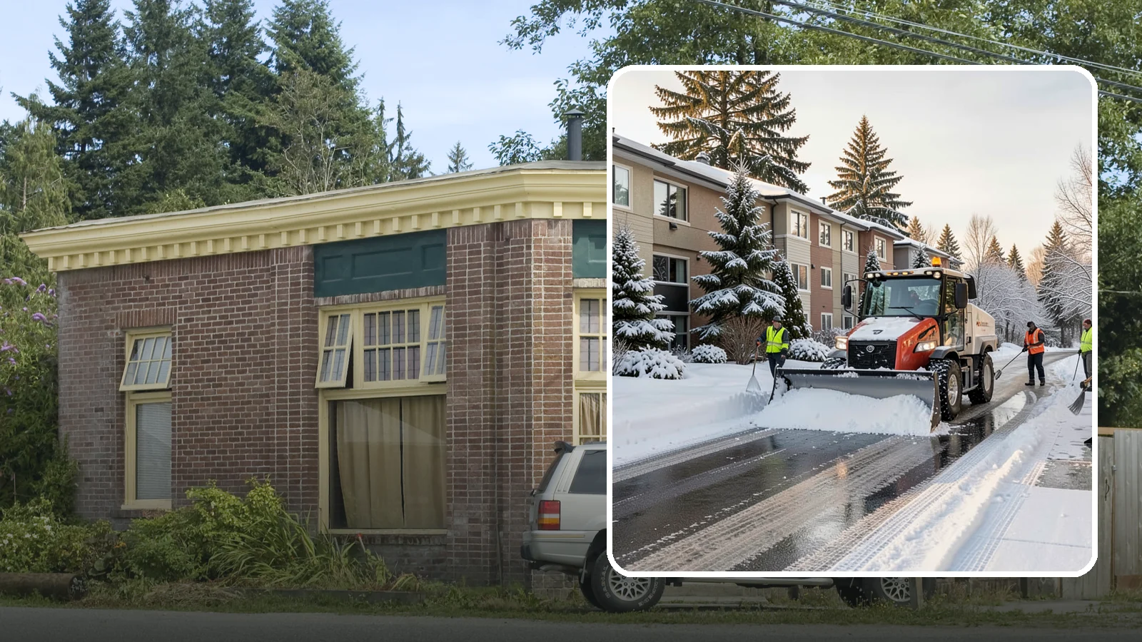 Apartment Complex Snow Removal in Hamilton, Skagit County, WA - Keep residents, drives, and shared walkways safe at your apartment community during Western Washington snow and ice events.