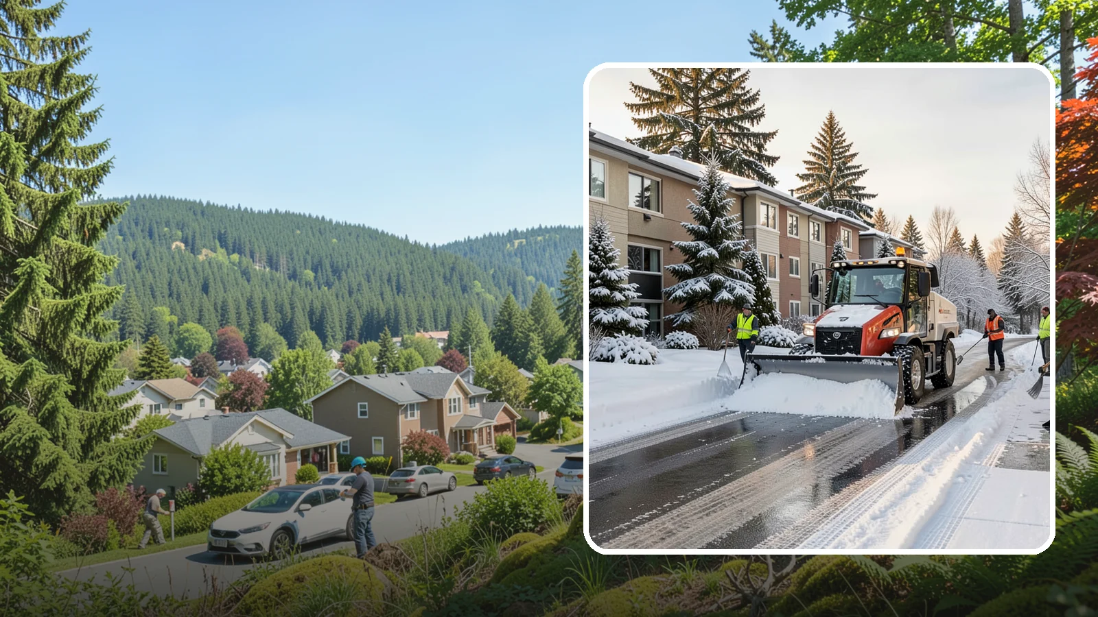 Apartment Complex Snow Removal in Index, Snohomish County, WA - Keep residents, drives, and shared walkways safe at your apartment community during Western Washington snow and ice events.