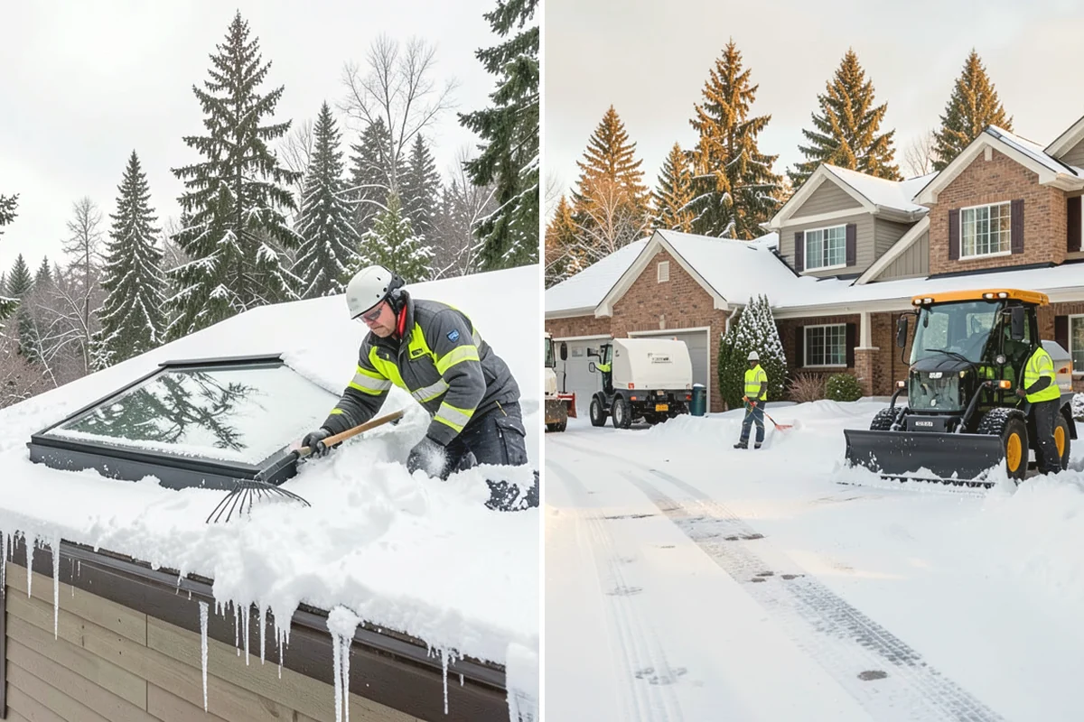 Apartment Complex Snow Removal in Issaquah, King County, WA - Map internal roads, parking clusters, and pedestrian paths