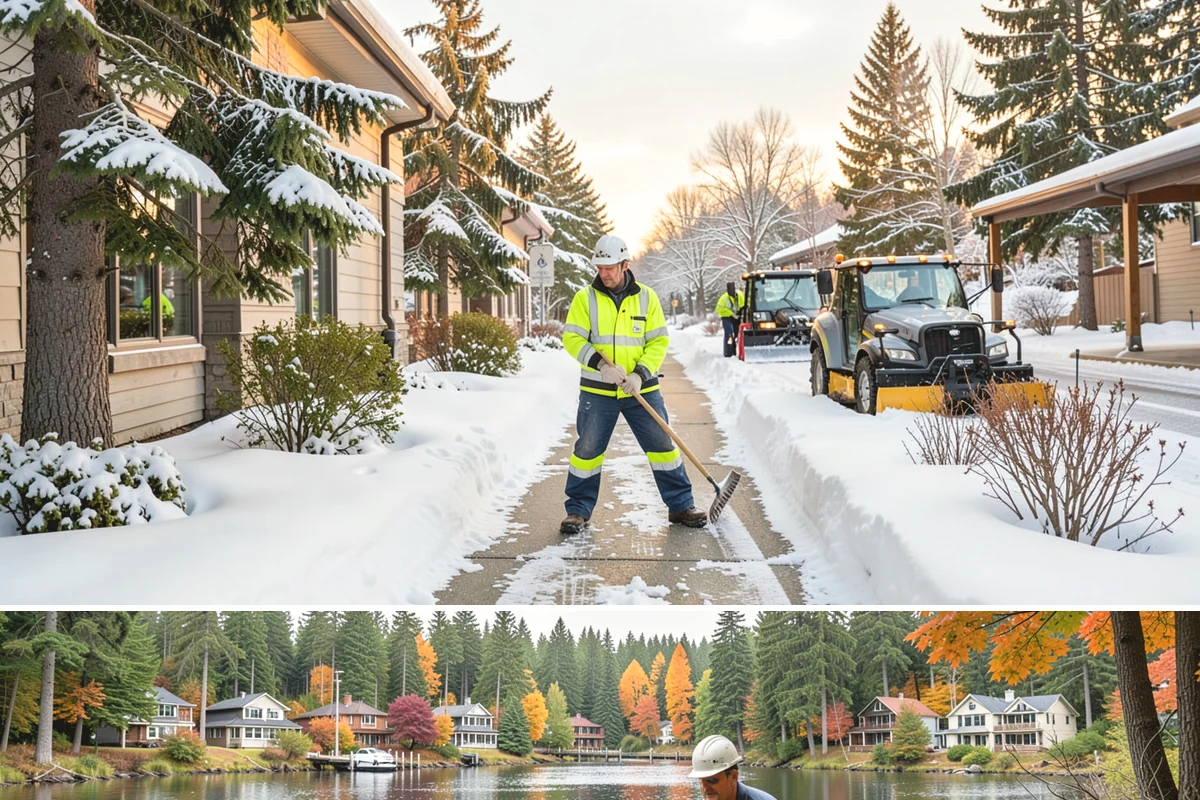 Apartment Complex Snow Removal in La Conner, Skagit County, WA - Apartment communities need reliable coverage from December through February when overnight freezes make shared walkways most...