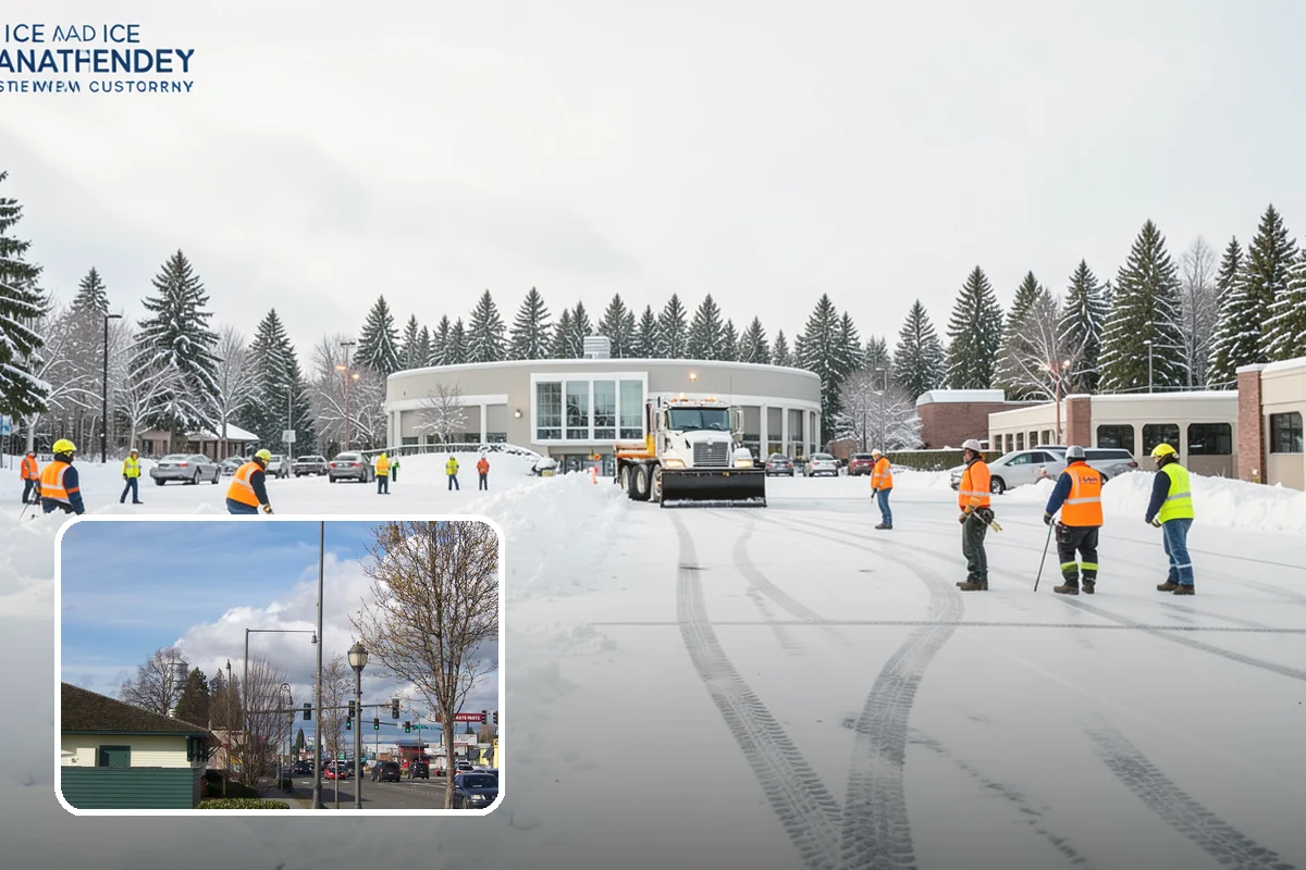 Apartment Complex Snow Removal in Marysville, Snohomish County, WA - Safe movement for residents at all hours