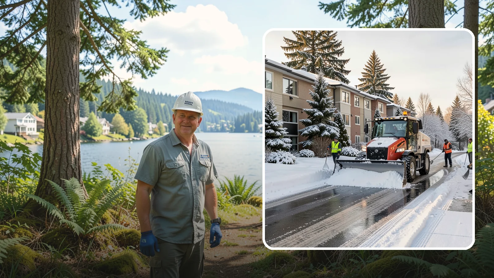 Apartment Complex Snow Removal in Milton, King County, WA - Keep residents, drives, and shared walkways safe at your apartment community during Western Washington snow and ice events.