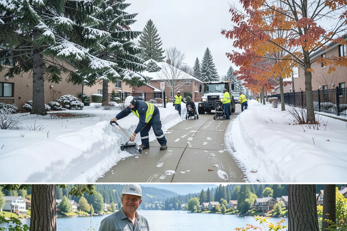 Apartment Complex Snow Removal in Milton, King County, WA - Apartment communities need reliable coverage from December through February when overnight freezes make shared walkways most...