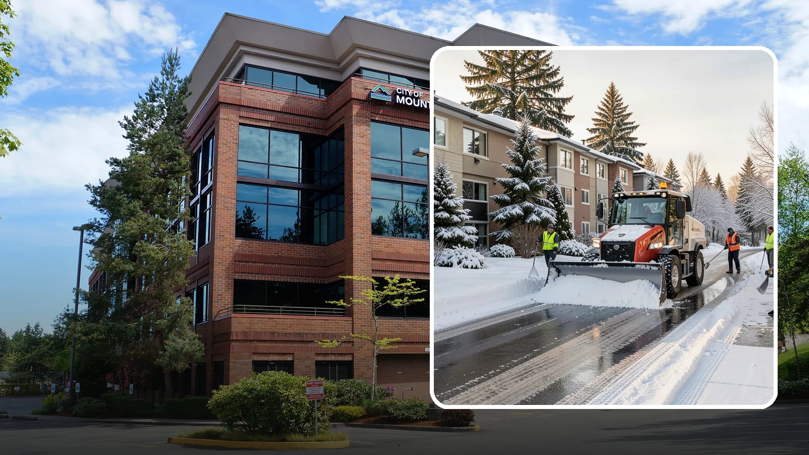 Apartment Complex Snow Removal in Mountlake Terrace, Snohomish County, WA - Keep residents, drives, and shared walkways safe at your apartment community during Western Washington snow and ice events.