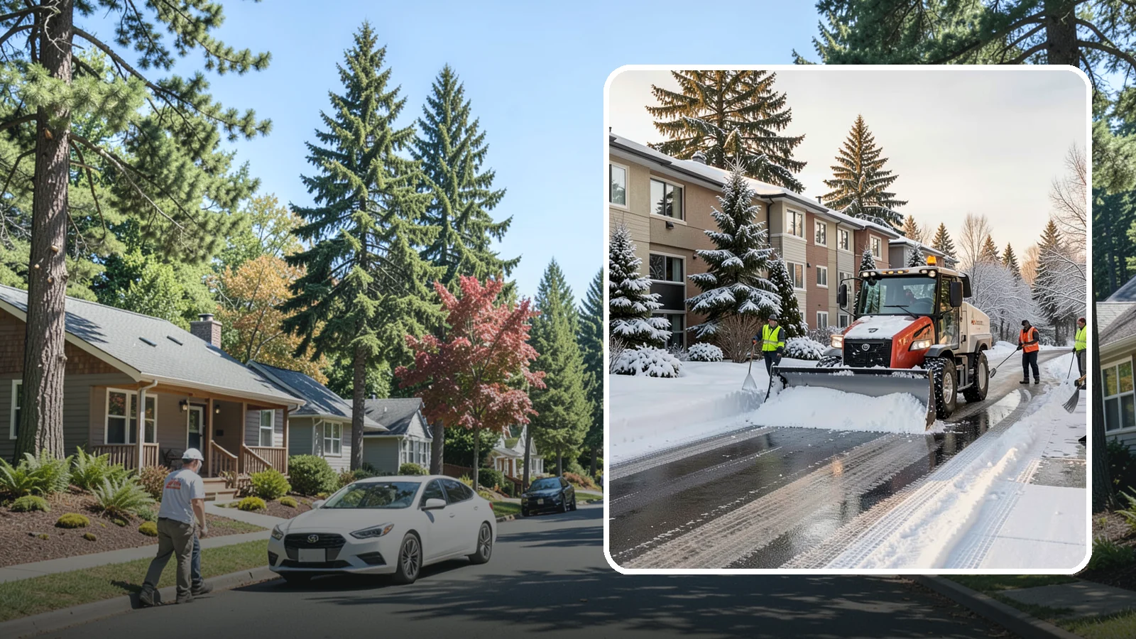 Apartment Complex Snow Removal in Orting, Pierce County, WA - Keep residents, drives, and shared walkways safe at your apartment community during Western Washington snow and ice events.