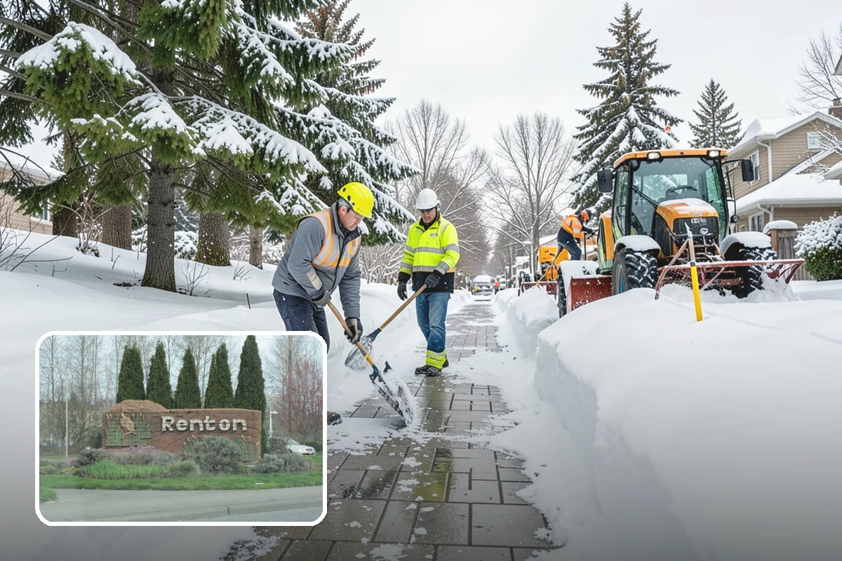 Apartment Complex Snow Removal in Renton, King County, WA - Safe movement for residents at all hours