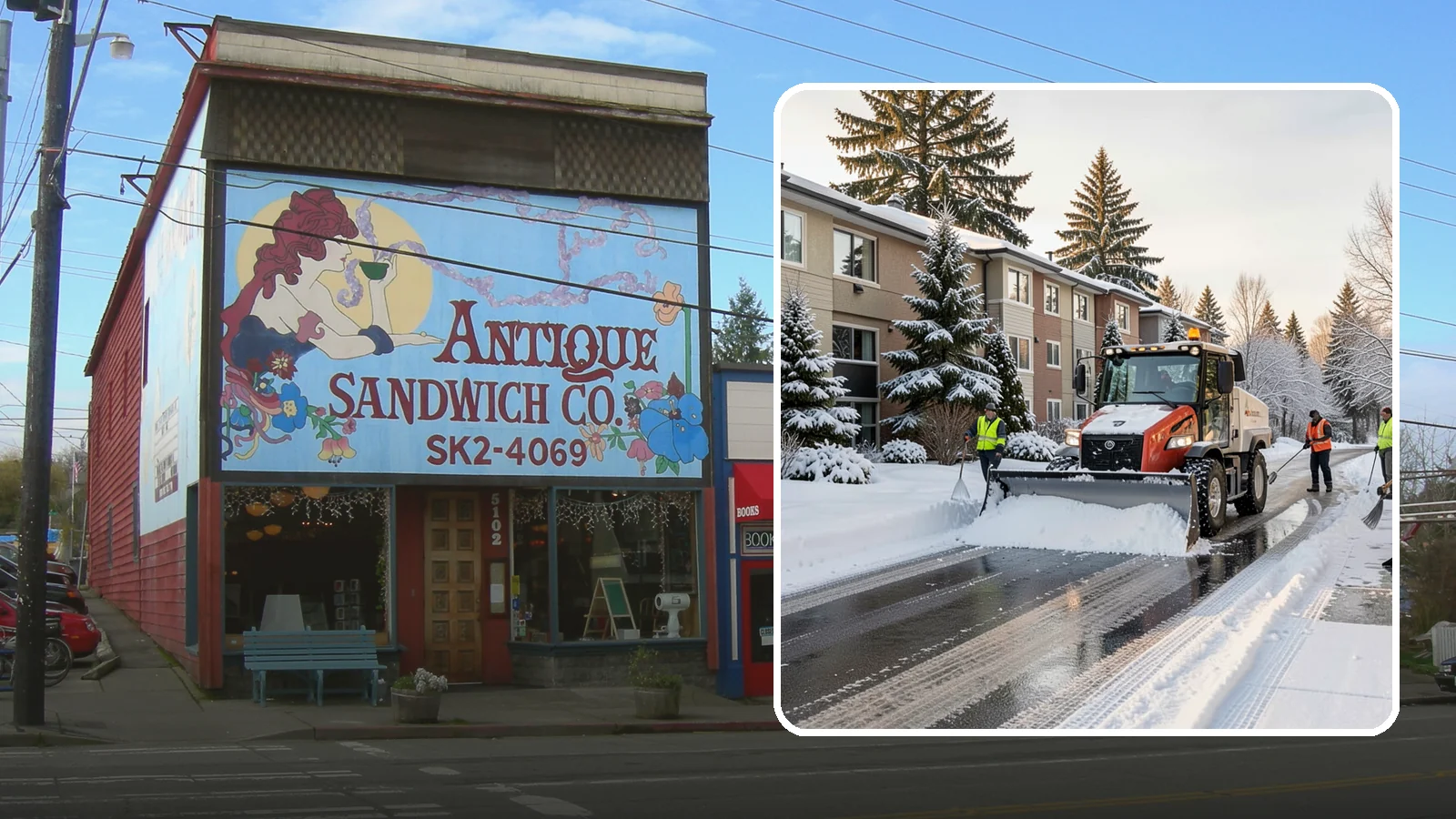 Apartment Complex Snow Removal in Ruston, Pierce County, WA - Keep residents, drives, and shared walkways safe at your apartment community during Western Washington snow and ice events.