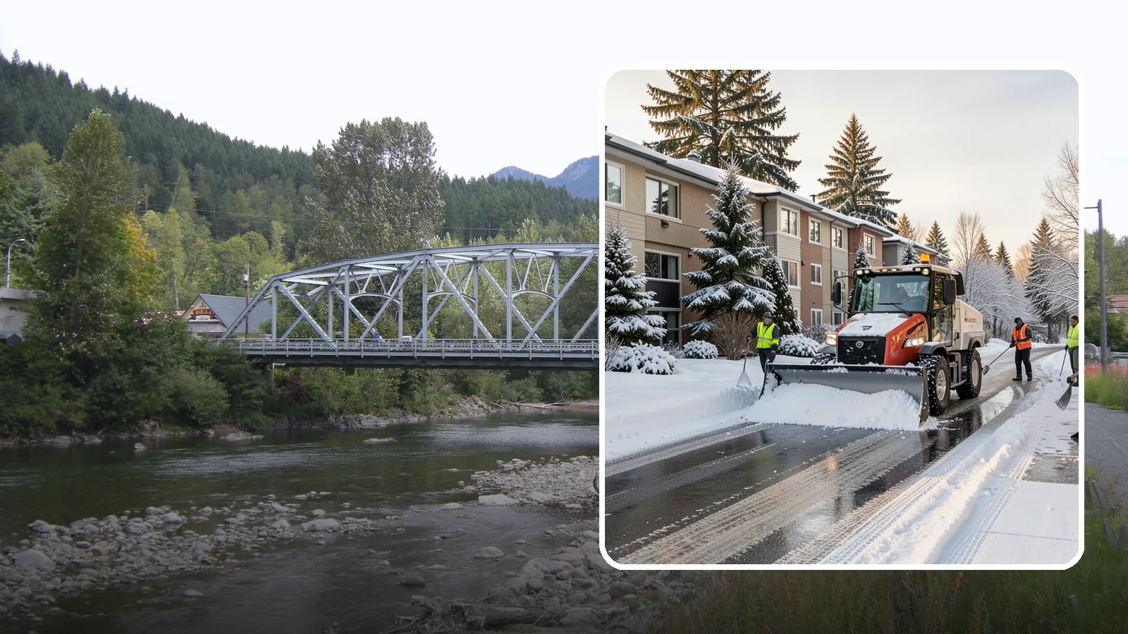 Apartment Complex Snow Removal in Skykomish, King County, WA - Keep residents, drives, and shared walkways safe at your apartment community during Western Washington snow and ice events.