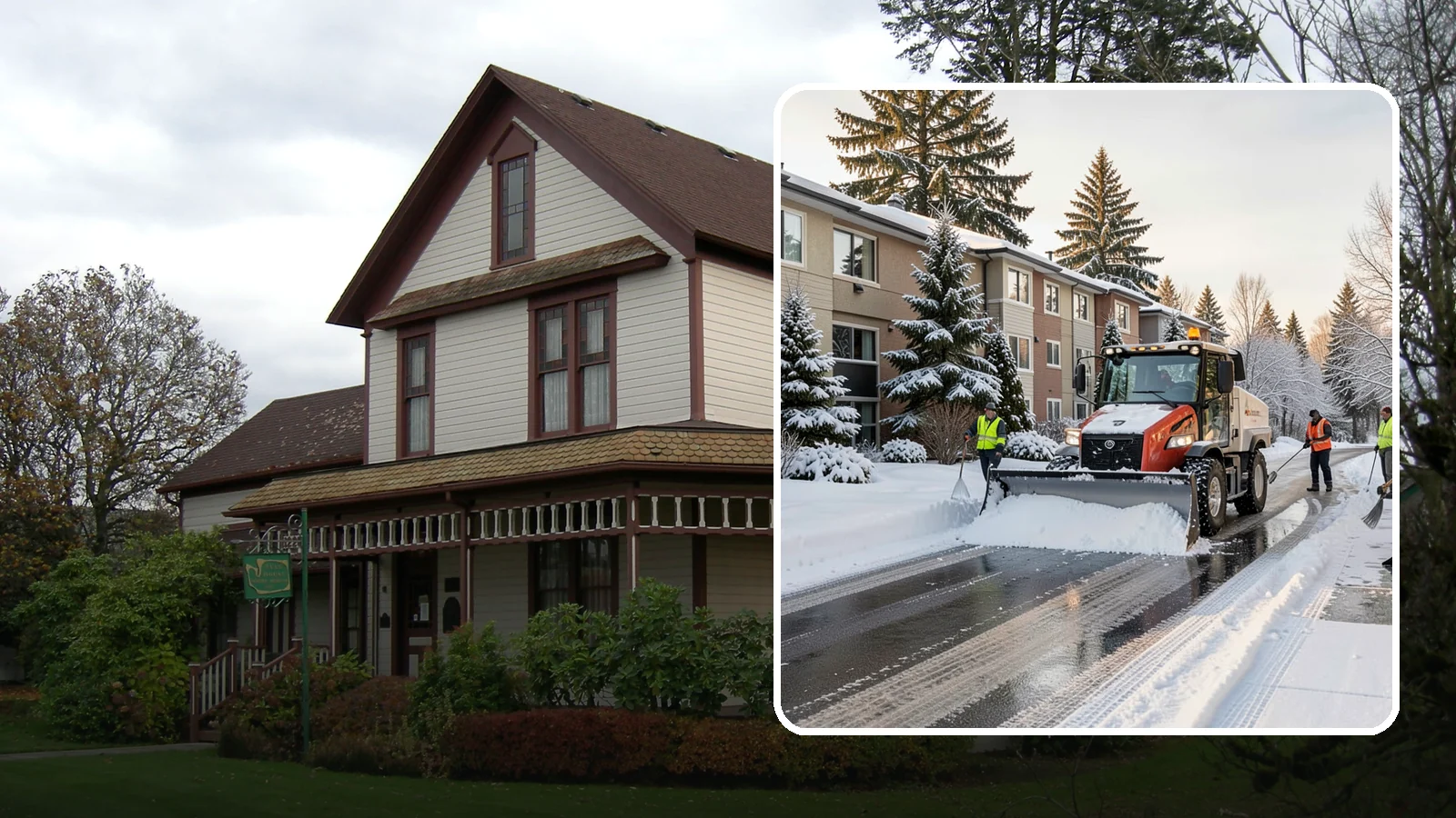 Apartment Complex Snow Removal in Sumner, Pierce County, WA - Keep residents, drives, and shared walkways safe at your apartment community during Western Washington snow and ice events.