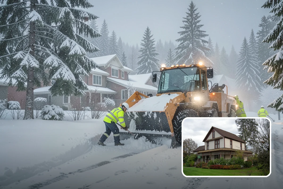 Apartment Complex Snow Removal in Sumner, Pierce County, WA - Safe movement for residents at all hours