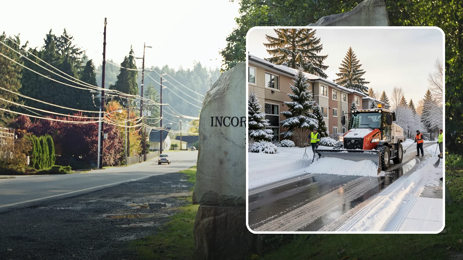 Apartment Complex Snow Removal in Wilkeson, Pierce County, WA - Keep residents, drives, and shared walkways safe at your apartment community during Western Washington snow and ice events.