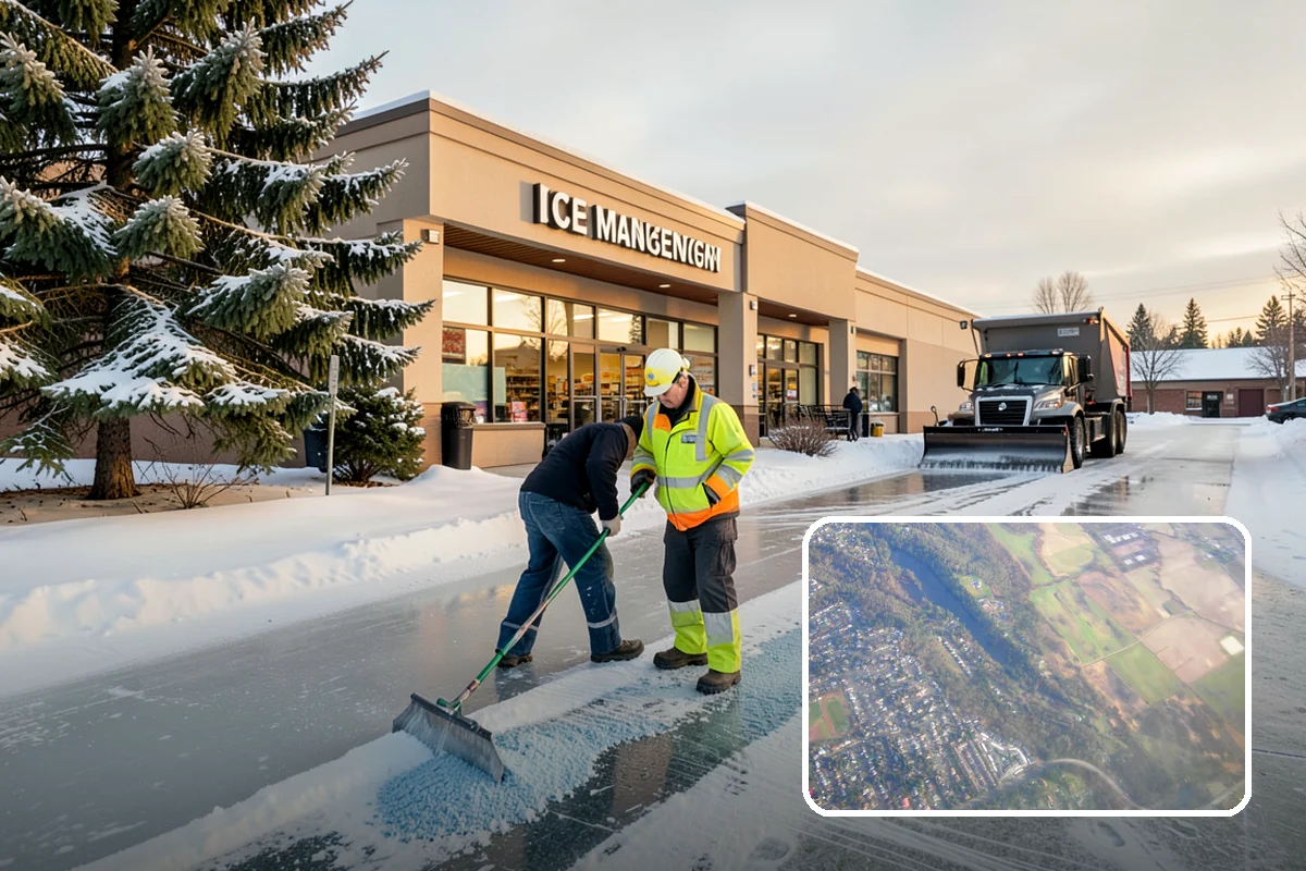 Apartment Snow Removal in Algona, King County, WA - Full-community clearing of lots and paths
