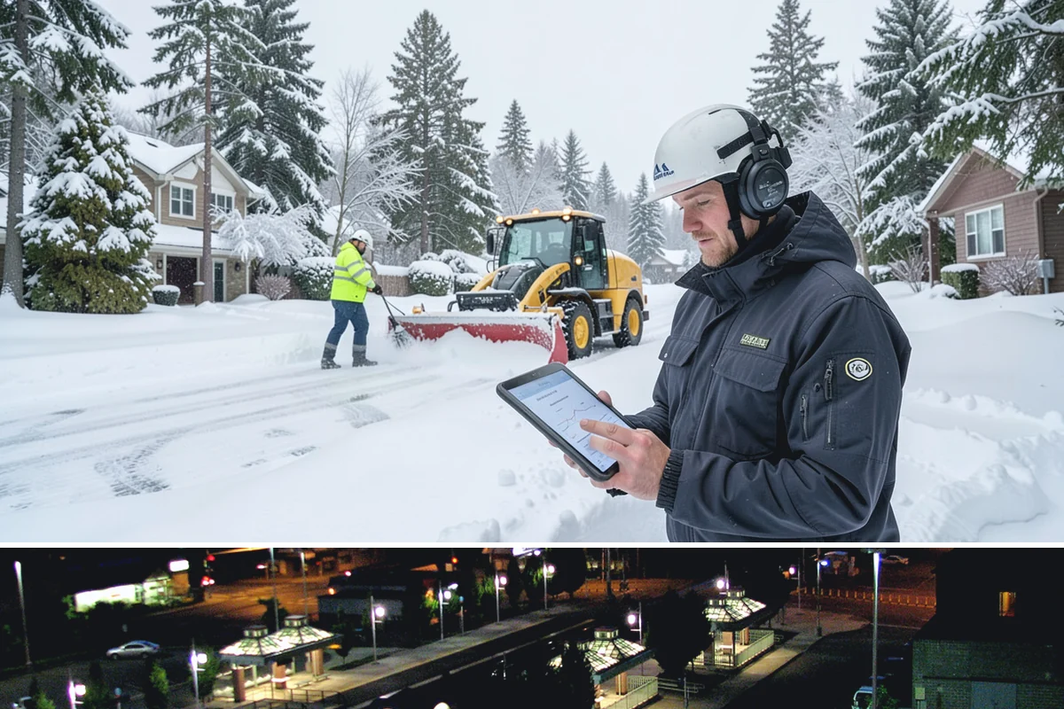 Apartment Snow Removal in Auburn, King County, WA - Apartment service runs throughout the snow season, with peak demand from December through February.
