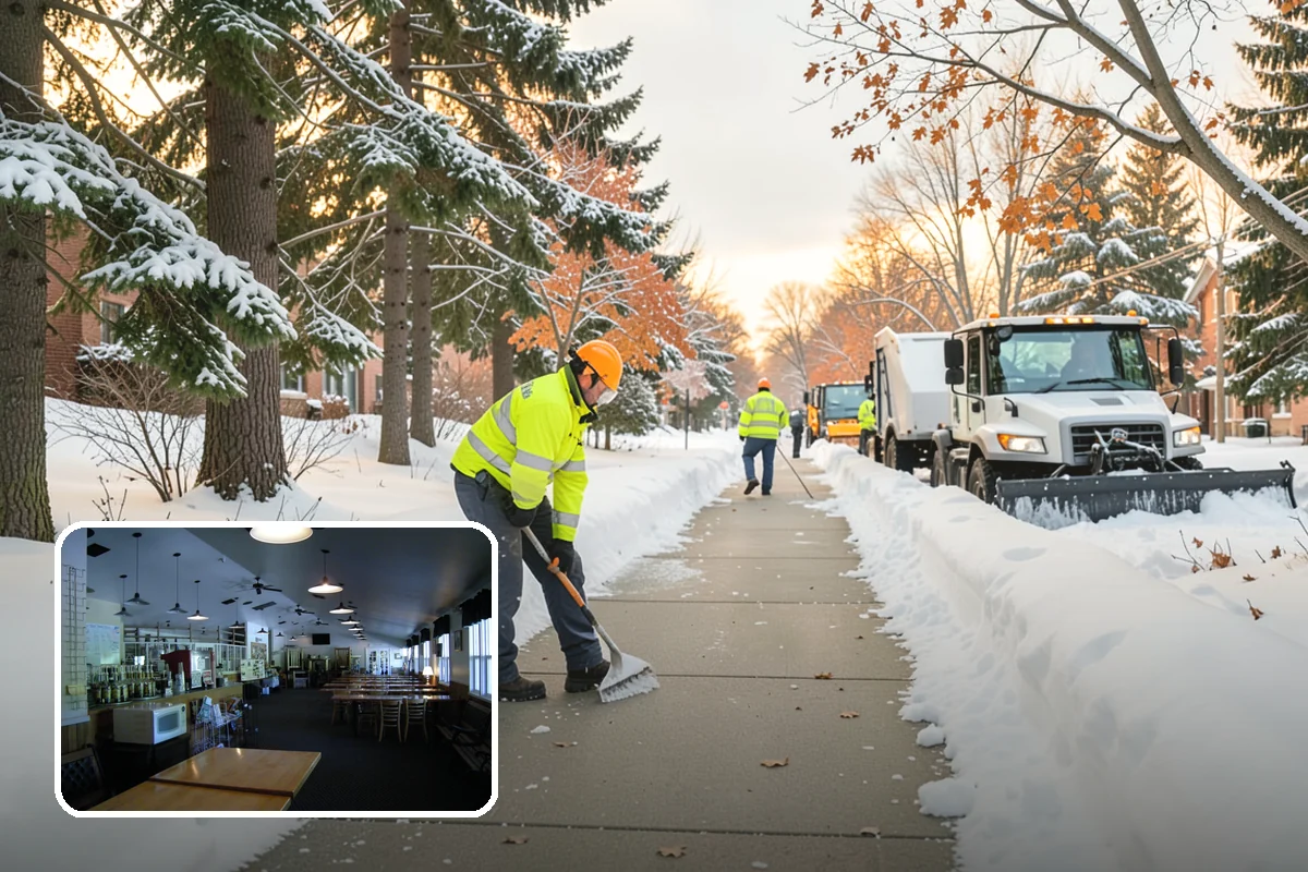 Apartment Snow Removal in Black Diamond, King County, WA - Full-community clearing of lots and paths