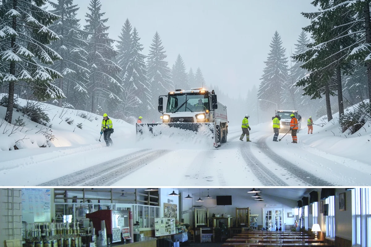 Apartment Snow Removal in Black Diamond, King County, WA - Apartment service runs throughout the snow season, with peak demand from December through February.
