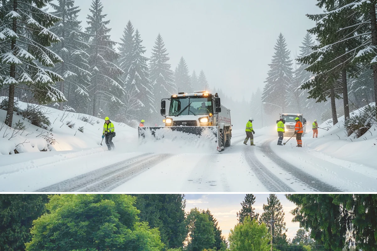 Apartment Snow Removal in Bonney Lake, Pierce County, WA - Apartment service runs throughout the snow season, with peak demand from December through February.
