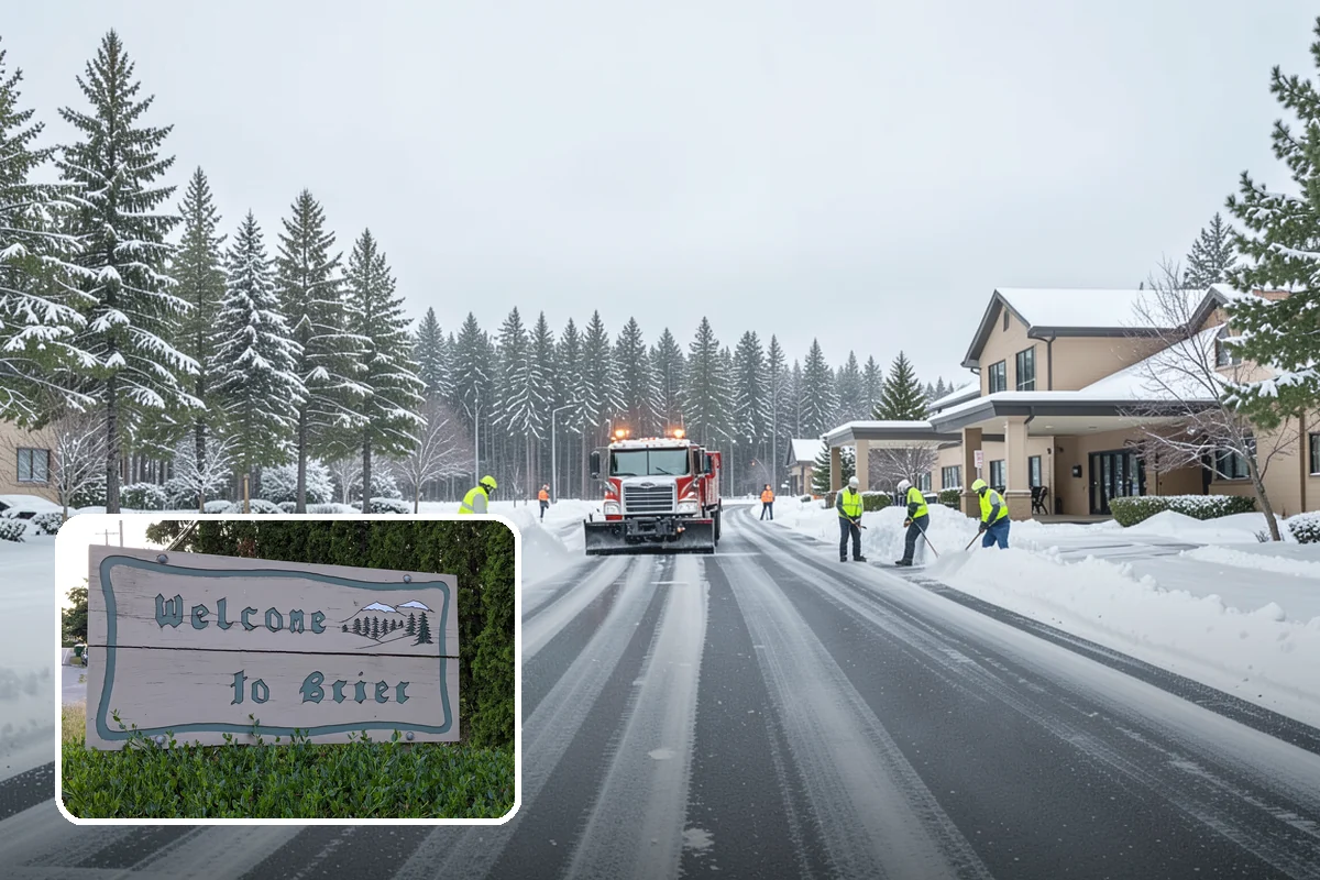Apartment Snow Removal in Brier, Snohomish County, WA - Full-community clearing of lots and paths