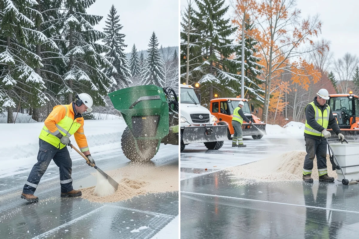 Apartment Snow Removal in Buckley, Pierce County, WA - Map parking, walkways, entries, and stairwells