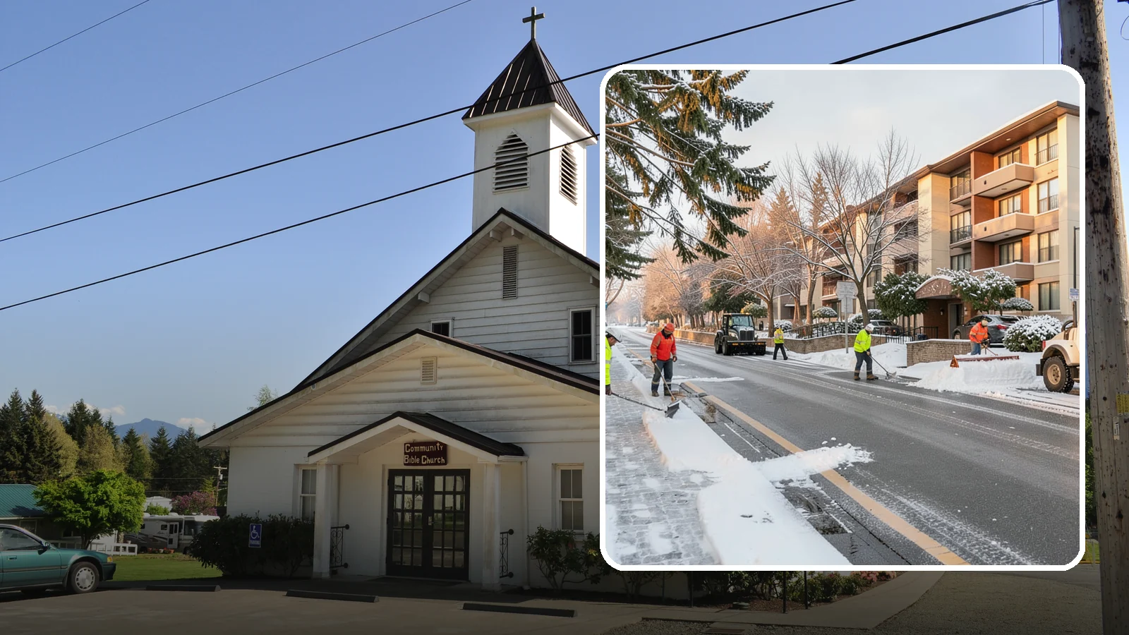 Apartment Snow Removal in Concrete, Skagit County, WA - We keep apartment communities safe and accessible by clearing lots, walkways, and entries for every resident.