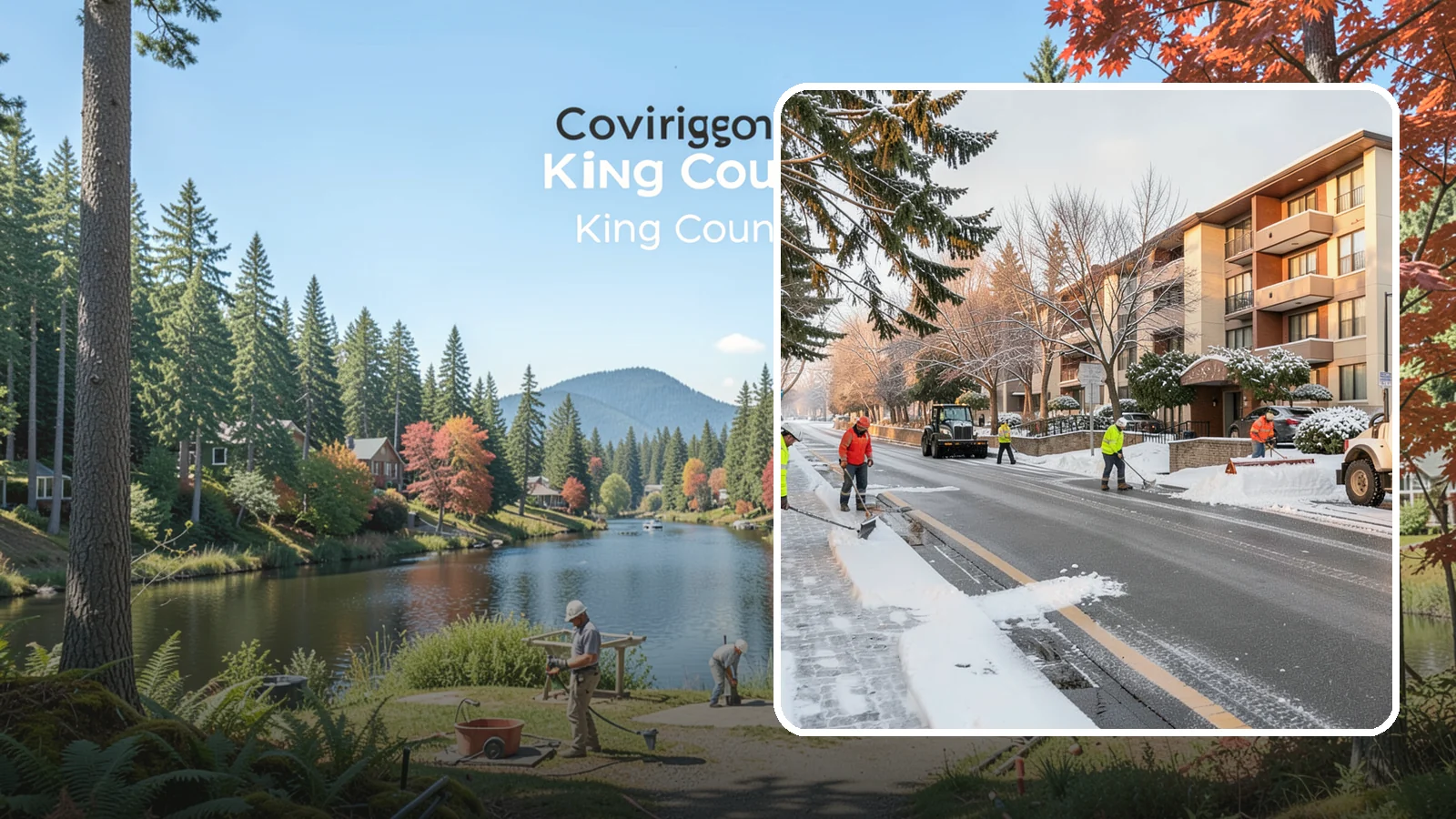 Apartment Snow Removal in Covington, King County, WA - We keep apartment communities safe and accessible by clearing lots, walkways, and entries for every resident.