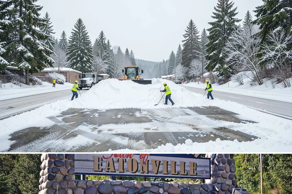 Apartment Snow Removal in Eatonville, Pierce County, WA - Apartment service runs throughout the snow season, with peak demand from December through February.