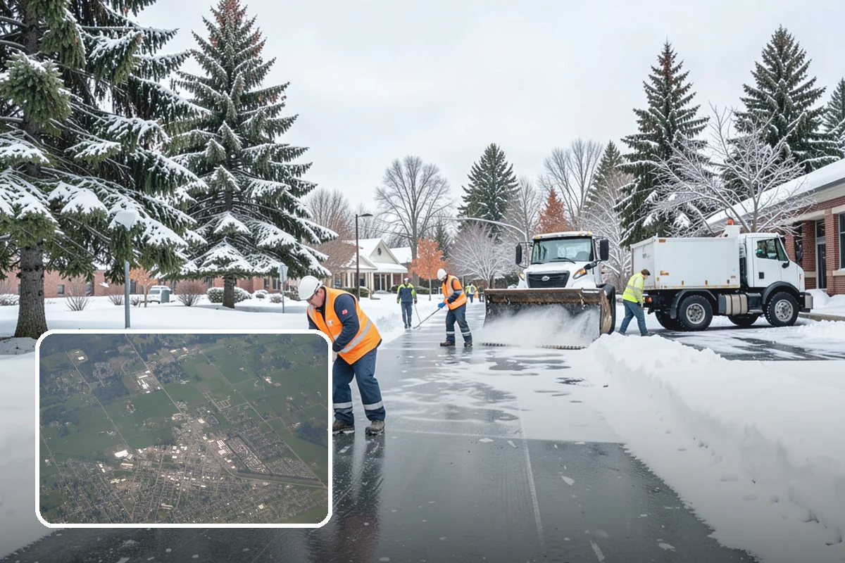 Apartment Snow Removal in Enumclaw, King County, WA - Full-community clearing of lots and paths