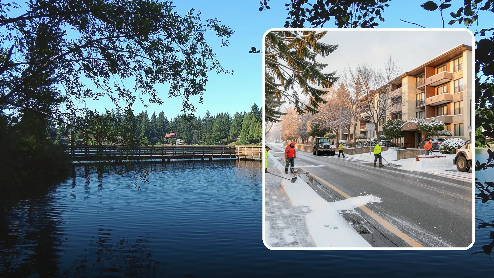 Apartment Snow Removal in Federal Way, King County, WA - We keep apartment communities safe and accessible by clearing lots, walkways, and entries for every resident.