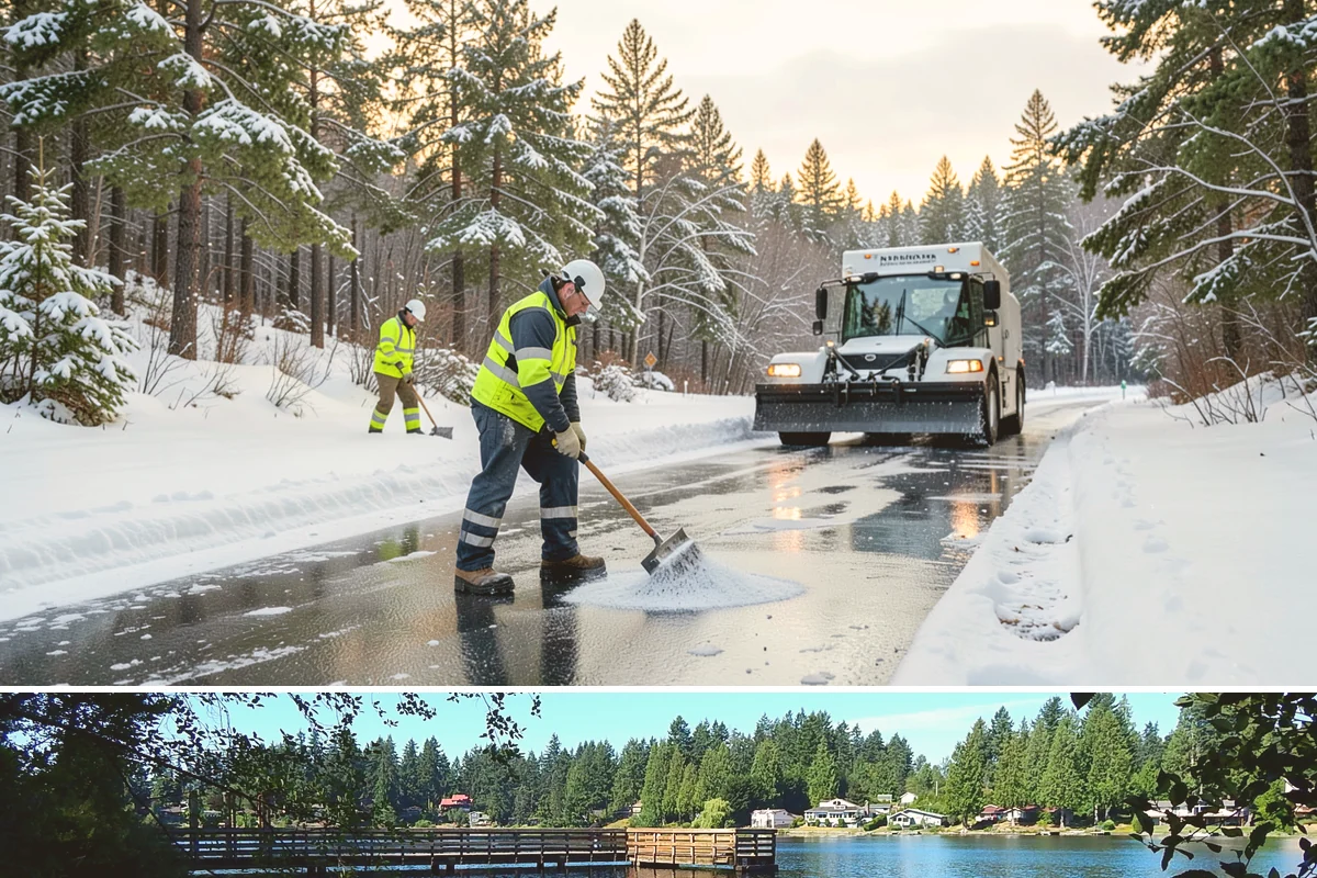 Apartment Snow Removal in Federal Way, King County, WA - Apartment service runs throughout the snow season, with peak demand from December through February.