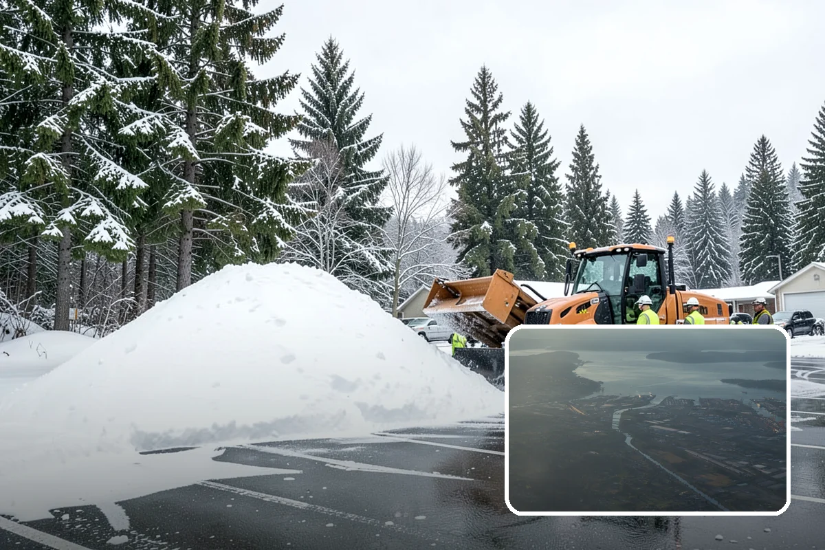 Apartment Snow Removal in Fife, Pierce County, WA - Full-community clearing of lots and paths