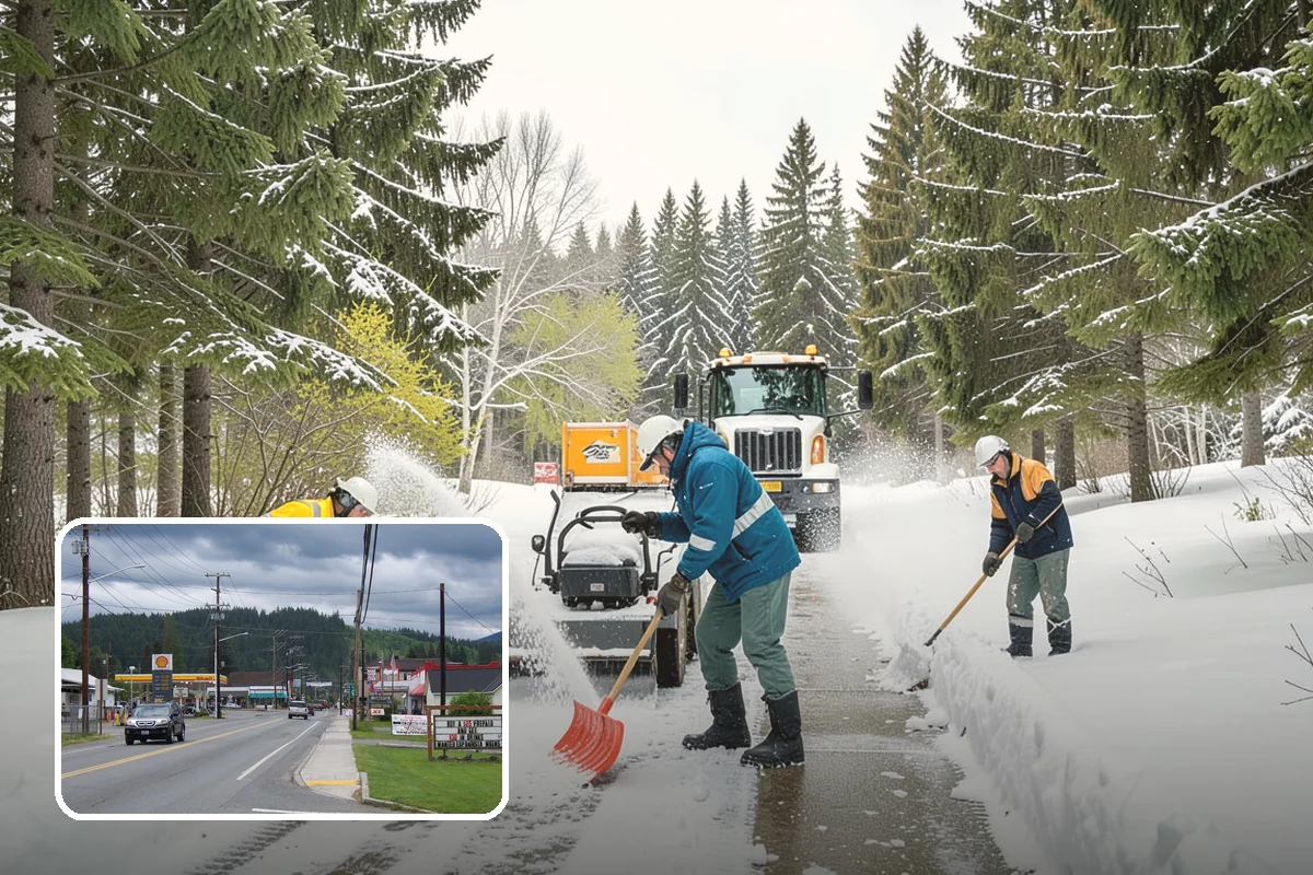 Apartment Snow Removal in Granite Falls, Snohomish County, WA - Full-community clearing of lots and paths