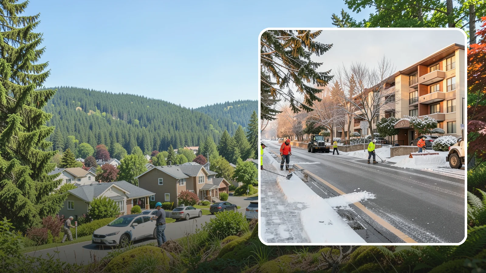 Apartment Snow Removal in Index, Snohomish County, WA - We keep apartment communities safe and accessible by clearing lots, walkways, and entries for every resident.