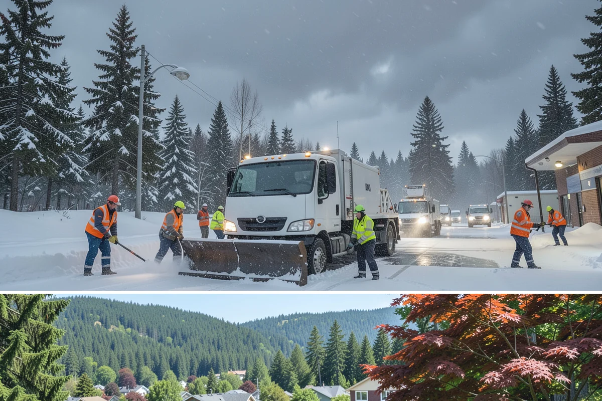 Apartment Snow Removal in Index, Snohomish County, WA - Apartment service runs throughout the snow season, with peak demand from December through February.