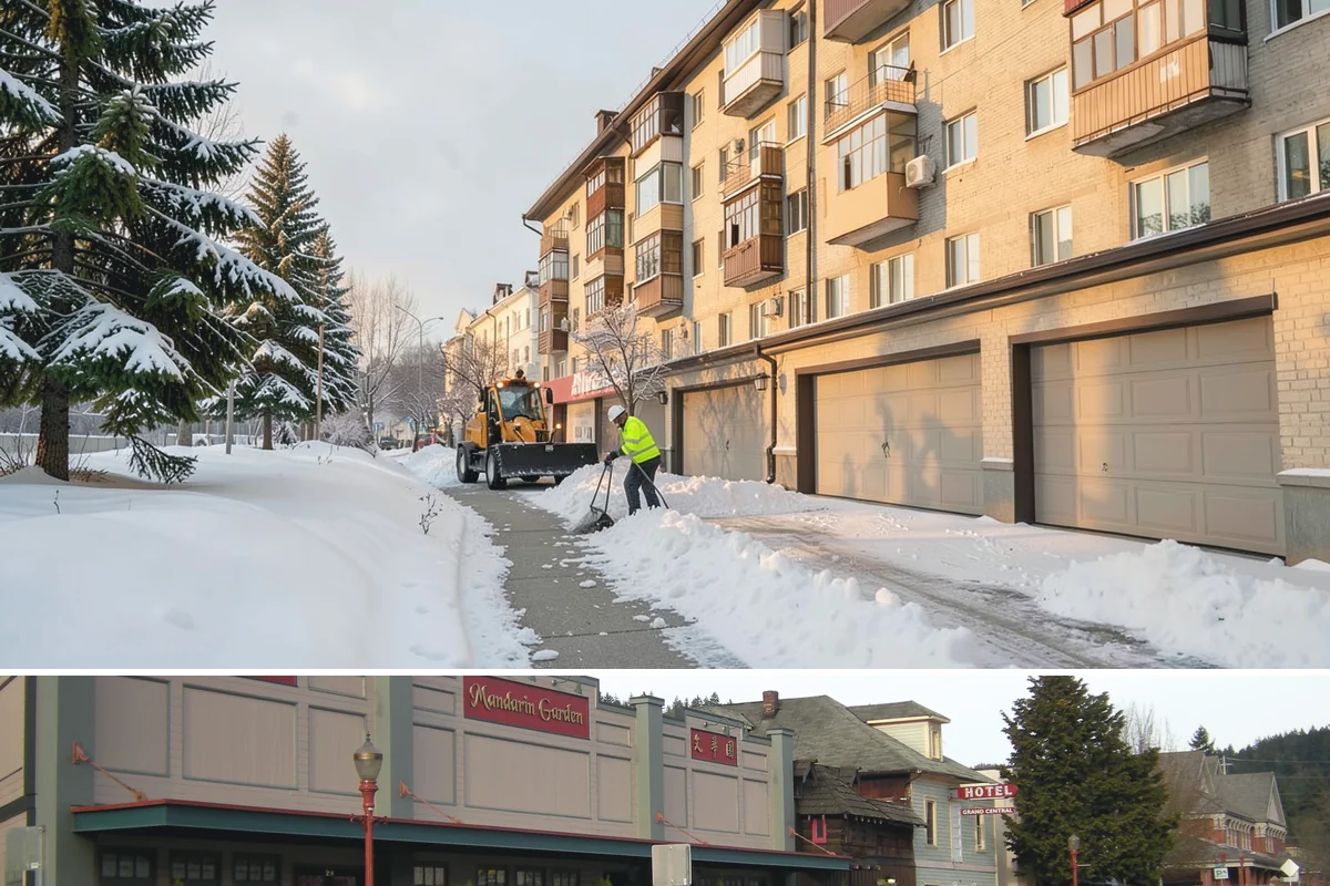 Apartment Snow Removal in Issaquah, King County, WA - Apartment service runs throughout the snow season, with peak demand from December through February.