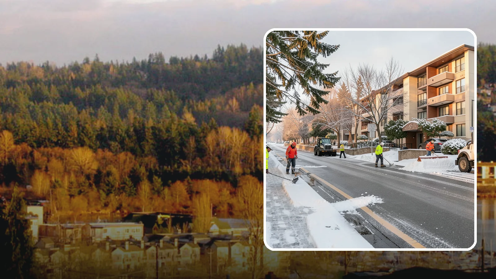 Apartment Snow Removal in Kenmore, King County, WA - We keep apartment communities safe and accessible by clearing lots, walkways, and entries for every resident.