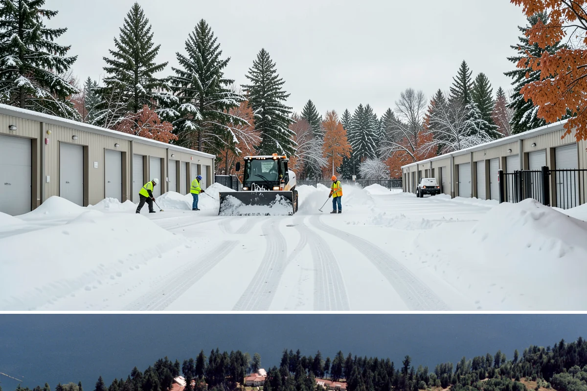 Apartment Snow Removal in Lakewood, Pierce County, WA - Apartment service runs throughout the snow season, with peak demand from December through February.
