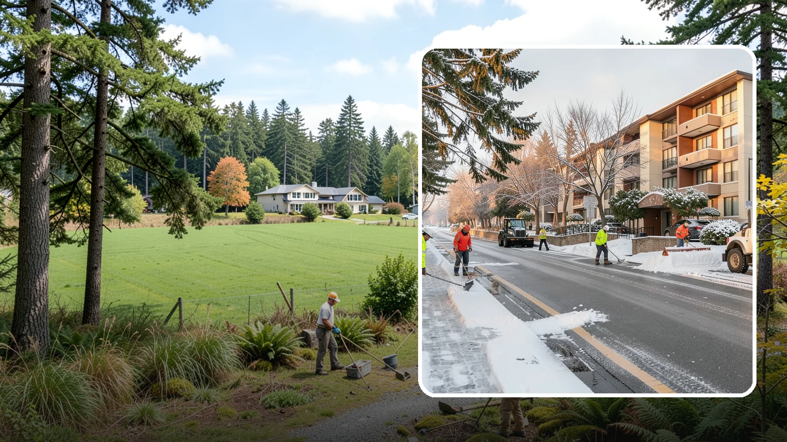 Apartment Snow Removal in Lyman, Skagit County, WA - We keep apartment communities safe and accessible by clearing lots, walkways, and entries for every resident.