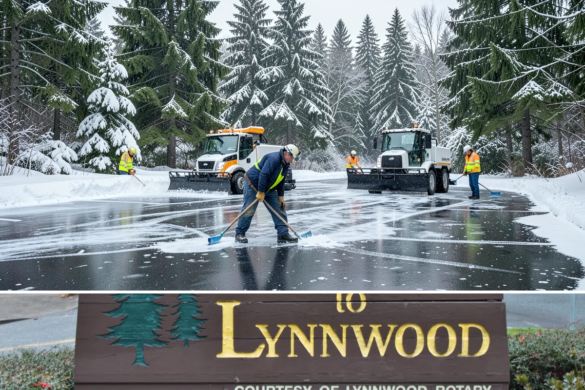 Apartment Snow Removal in Lynnwood, Snohomish County, WA - Apartment service runs throughout the snow season, with peak demand from December through February.