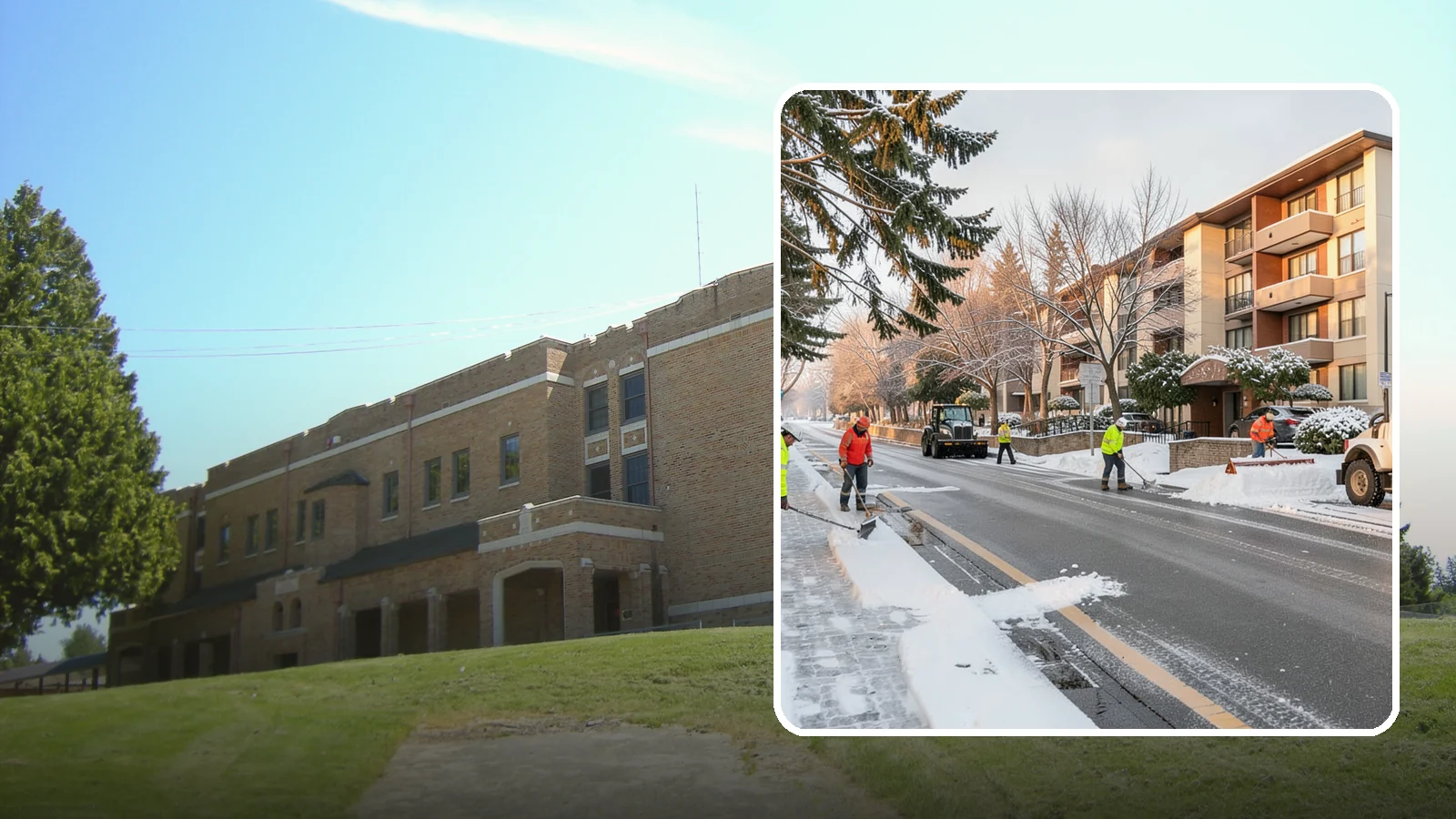 Apartment Snow Removal in Maple Valley, King County, WA - We keep apartment communities safe and accessible by clearing lots, walkways, and entries for every resident.