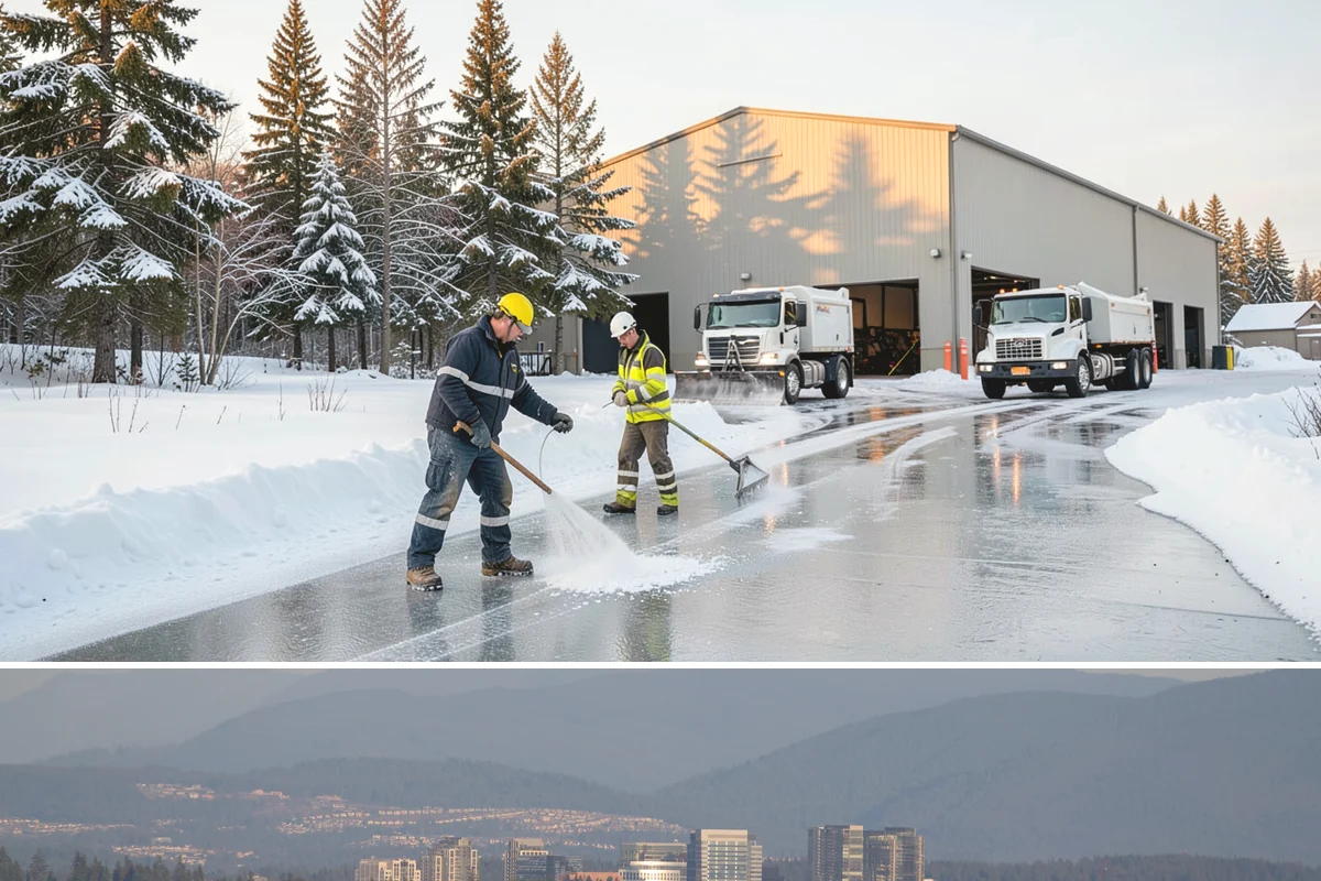 Apartment Snow Removal in Medina, King County, WA - Apartment service runs throughout the snow season, with peak demand from December through February.