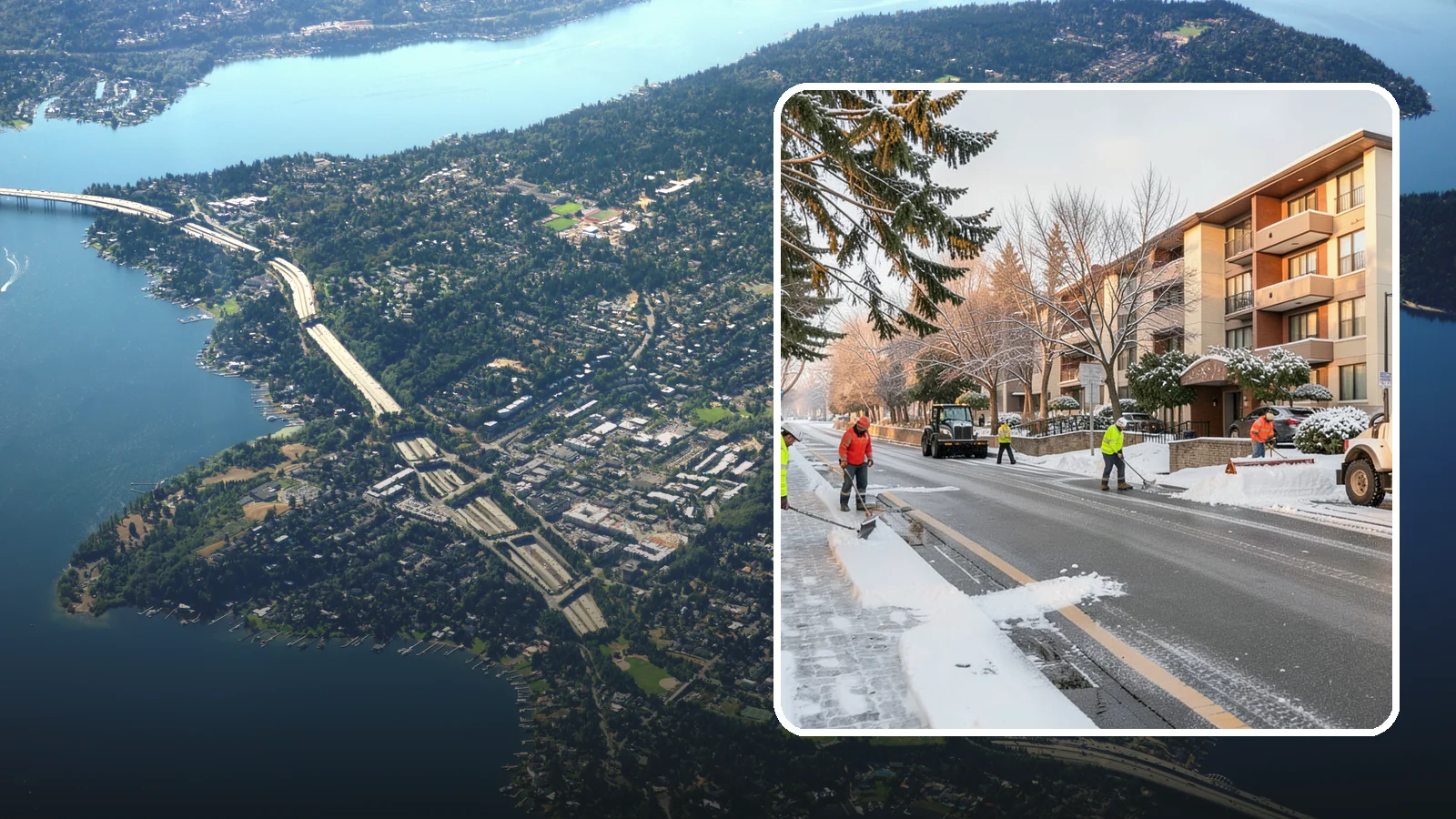 Apartment Snow Removal in Mercer Island, King County, WA - We keep apartment communities safe and accessible by clearing lots, walkways, and entries for every resident.