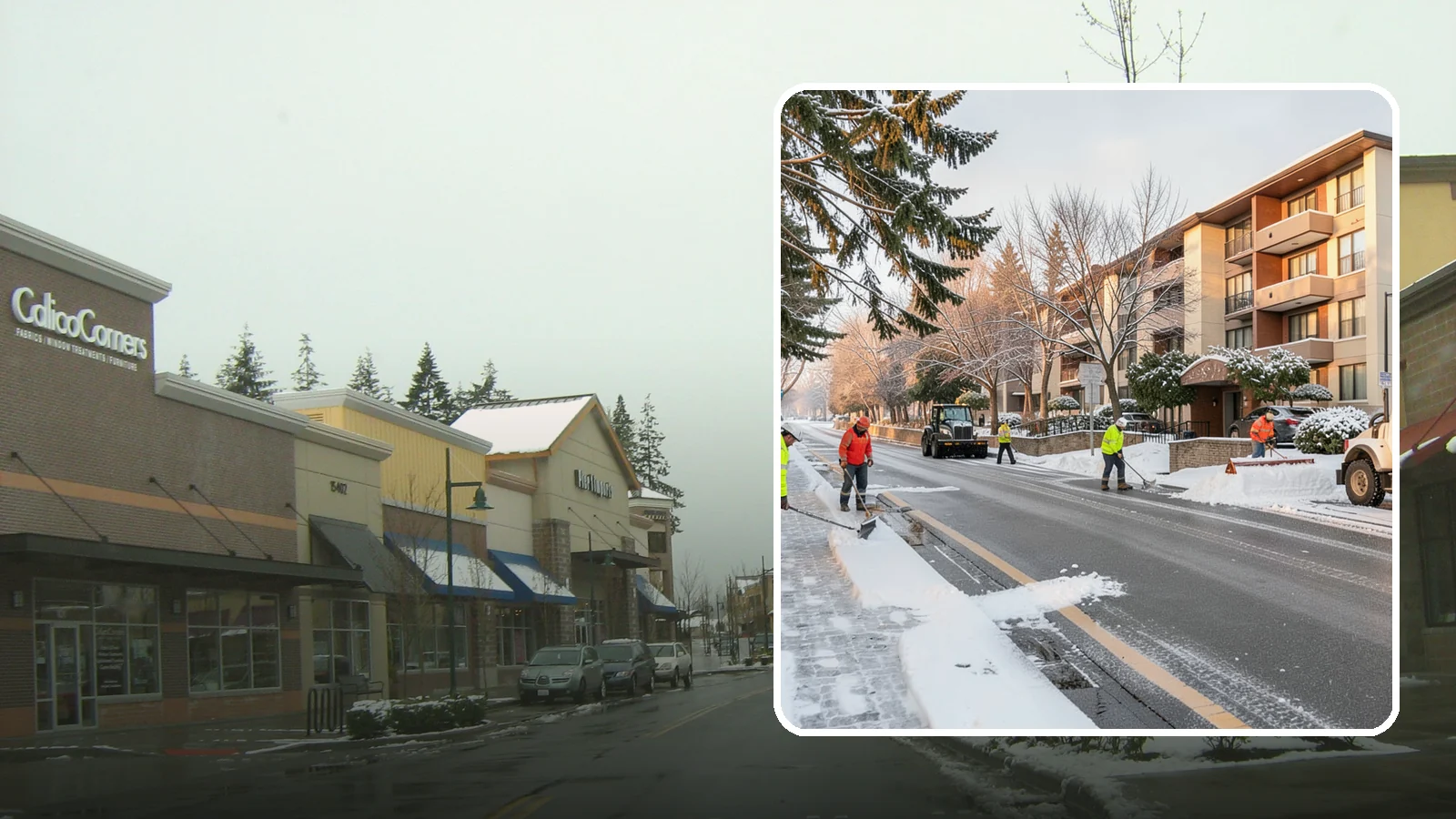 Apartment Snow Removal in Mill Creek, Snohomish County, WA - We keep apartment communities safe and accessible by clearing lots, walkways, and entries for every resident.