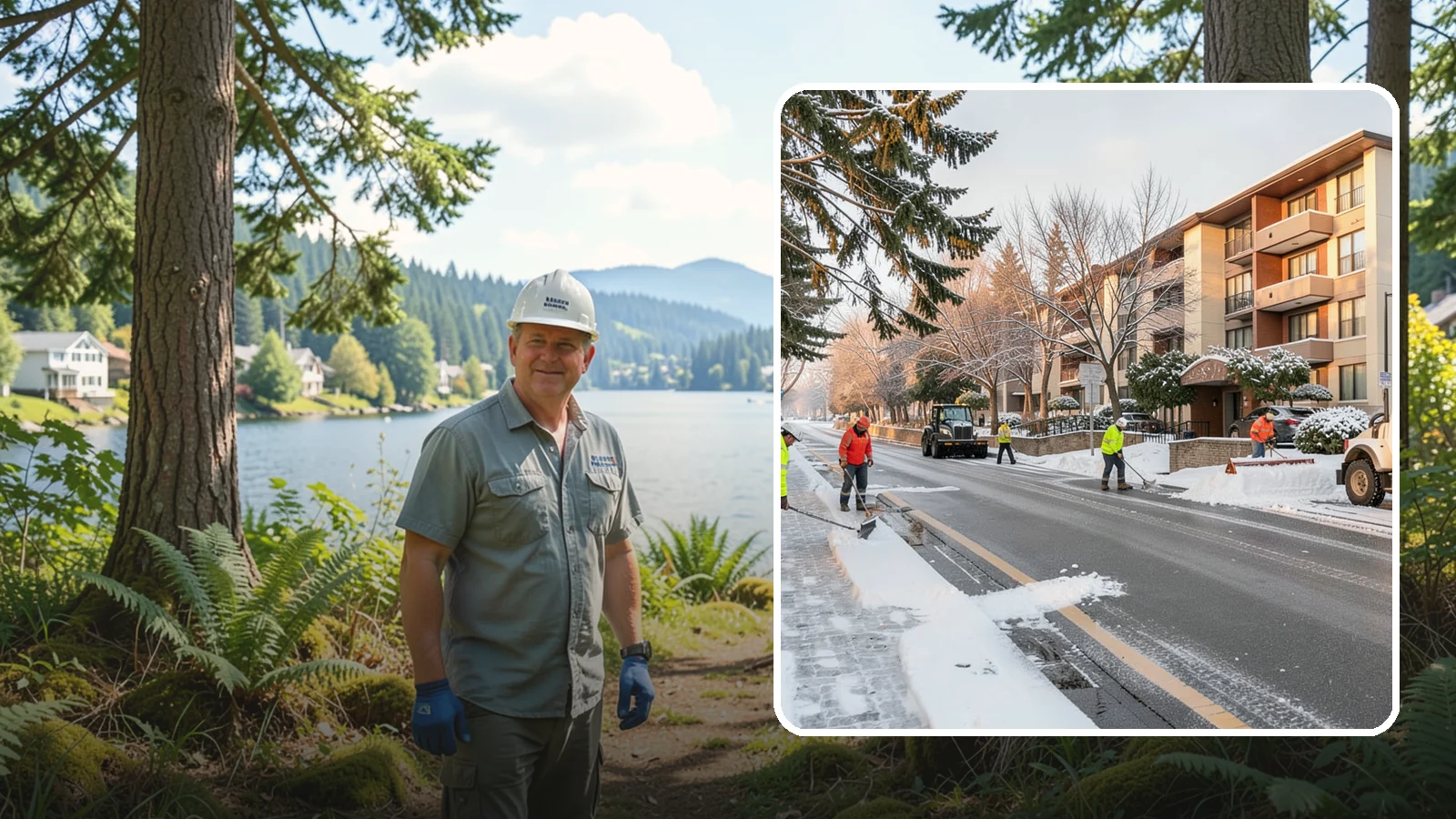 Apartment Snow Removal in Milton, King County, WA - We keep apartment communities safe and accessible by clearing lots, walkways, and entries for every resident.